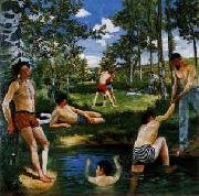 Frederic Bazille Summer Scene oil painting artist